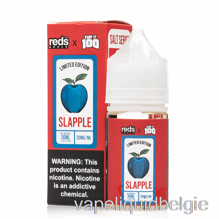 Vape Vloeibare Slapple - 7 Daze X Bewaar Het 100 Zouten - 30 Ml 30 Mg